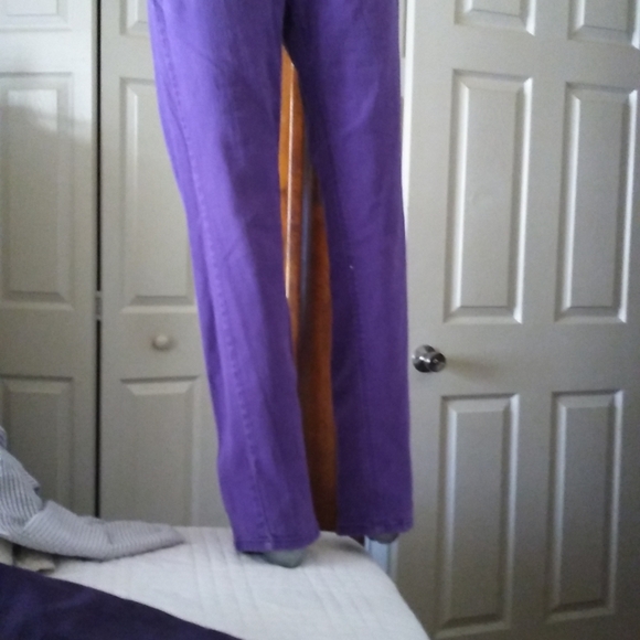 Purple jeans - Picture 2 of 4